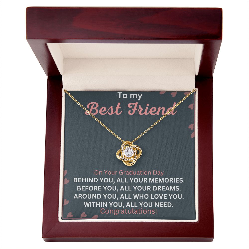 Personalized Class of 2023 Graduation Necklace for Best Friends - A Thoughtful and Meaningful Gift