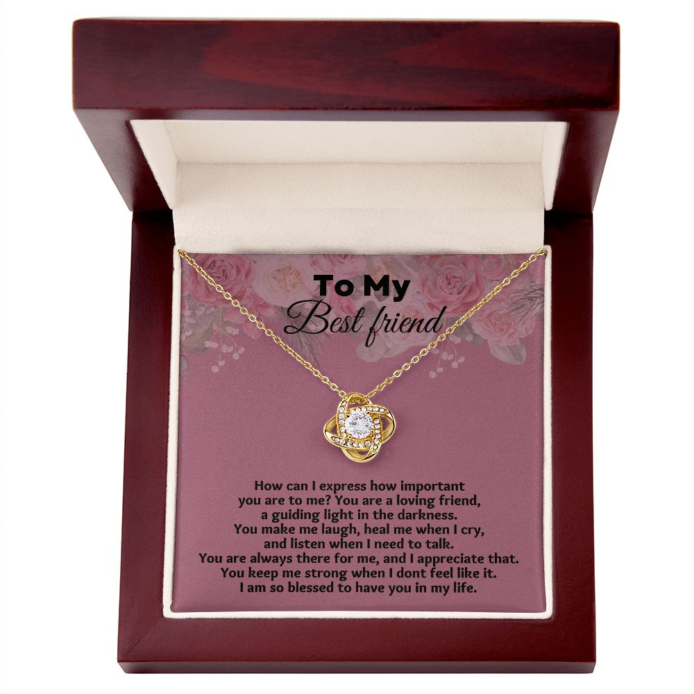 "Express Your Gratitude to Your Besties with Elegant Appreciation Gifts for Friends Necklace"