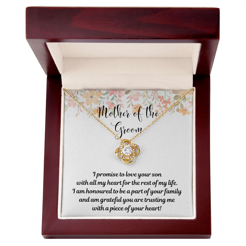 A Beautiful and Unique Gift for the Mother of the Groom - Adjustable Necklace - A Beautiful Necklace to Wear and Cherish