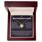 Eternal Love Boyfriend's Mom Necklace - A Gift of Endless Love and Appreciation  - A Thoughtful Gift of Gratitude and Love
