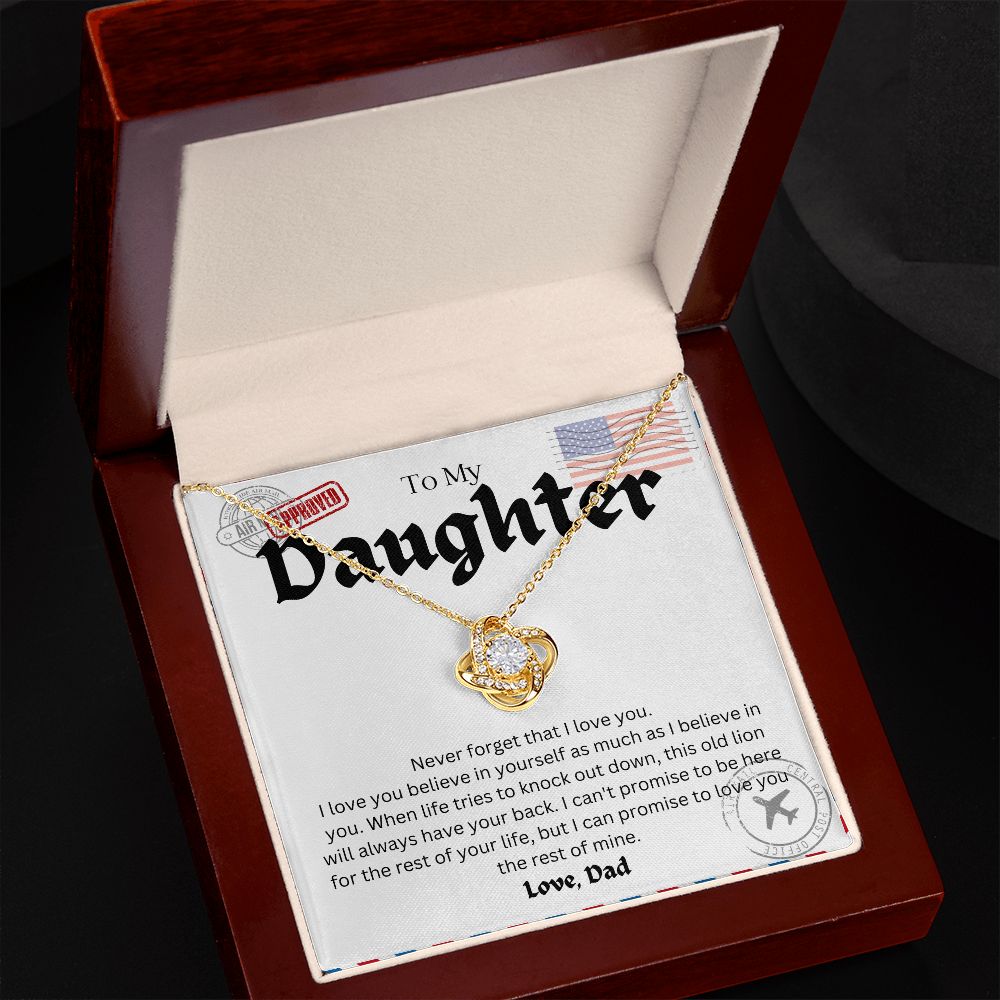 Father Daughter Necklace - My Little Princess" Necklace - A Sentimental Gift for Your Daughter