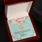 Sisters Necklace with Personalized Message Card - Meaningful Gift for Sister - A Heartfelt Gift to Brighten Your Loved One's Day