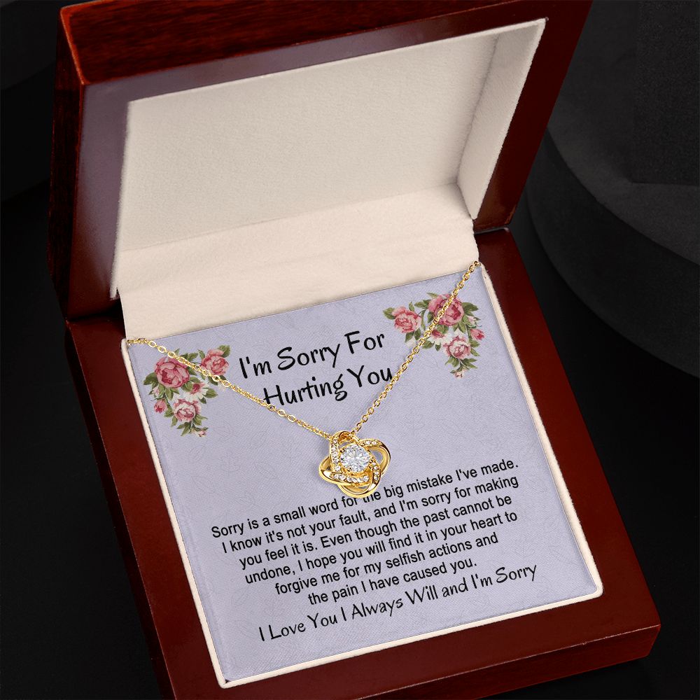 I'm Sorry Gift, Apology Necklace For Wife Girlfriend B0BLLWTJDH