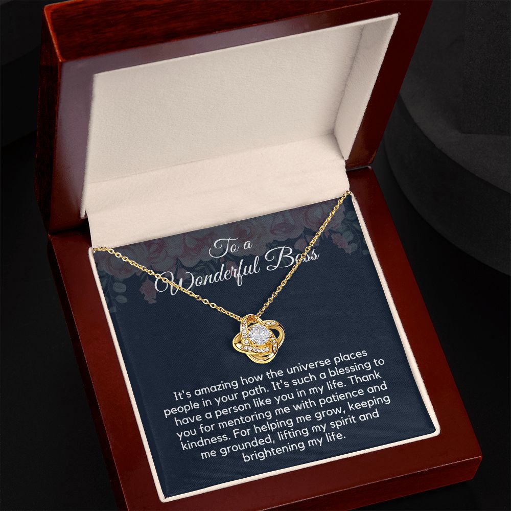 Express Your Gratitude with Our Boss Appreciation Gifts for Women Necklace"