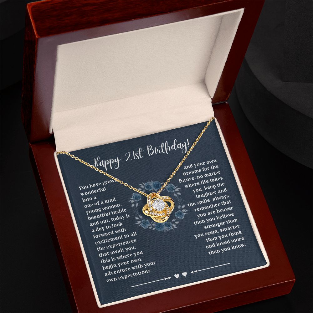 Celebrate Her Milestone: 21st Birthday Gifts That Will Make Her Day, 21st Birthday Gifts For Her, 21st Birthday Present for Daughter, Granddaughter gift SNJW23-050301