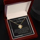 The Love Knot Necklace Gift for Niece from aunt, Niece Birthday Gift W8-TN0E-8LIJ B09MF4RKRP