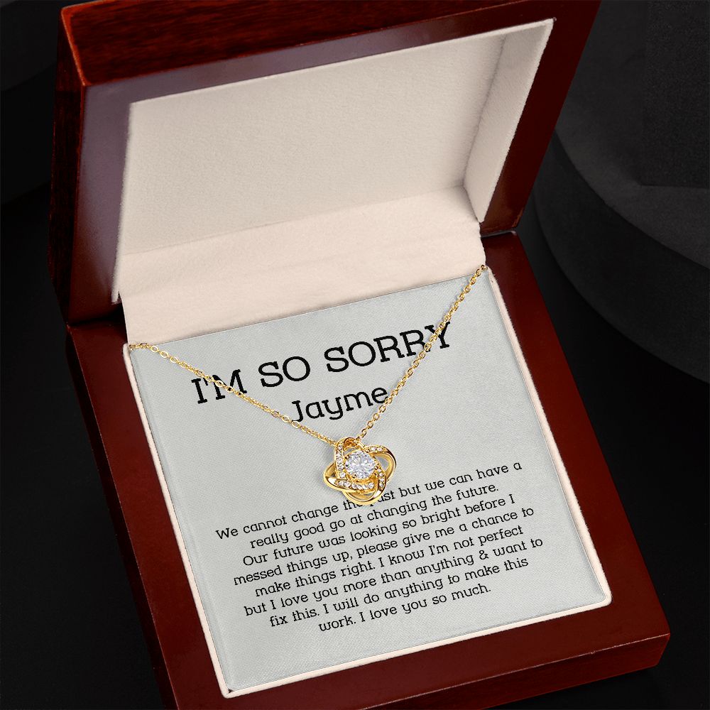 Apology Necklace For Her Fr Austin
