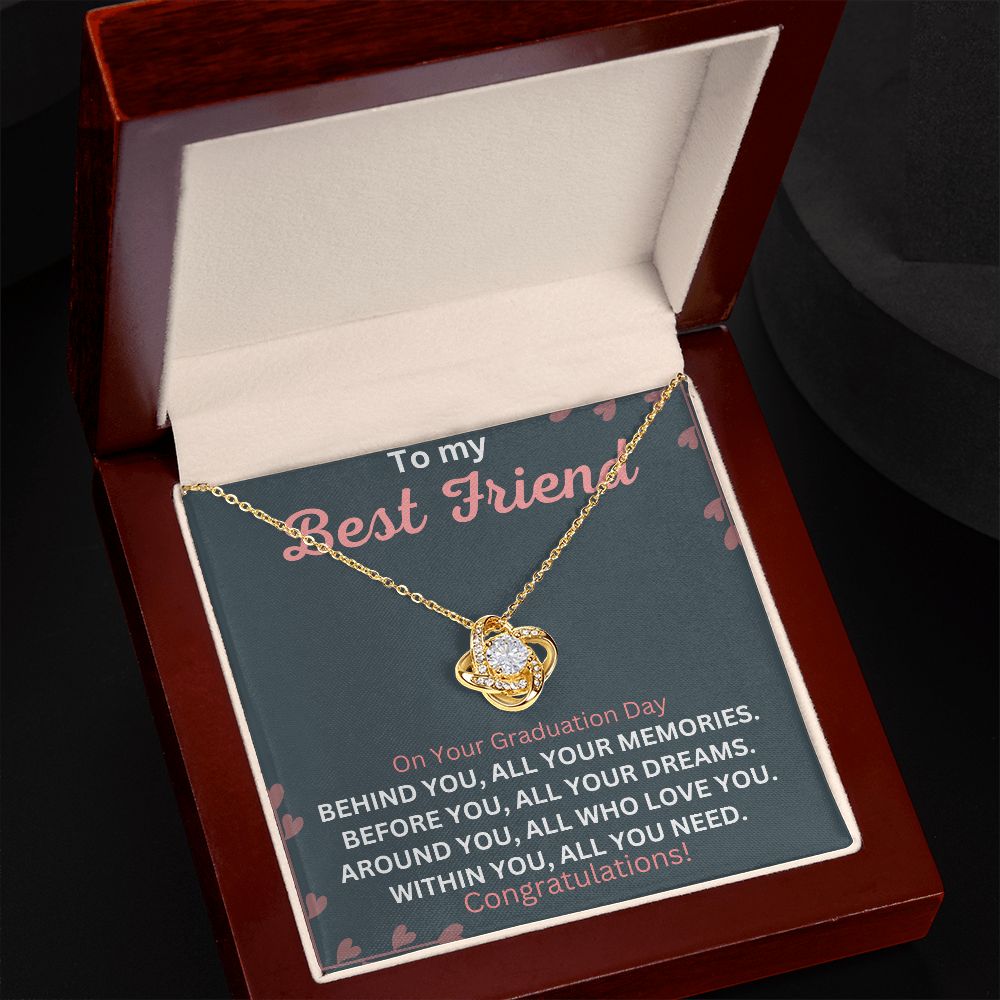Personalized Class of 2023 Graduation Necklace for Best Friends - A Thoughtful and Meaningful Gift