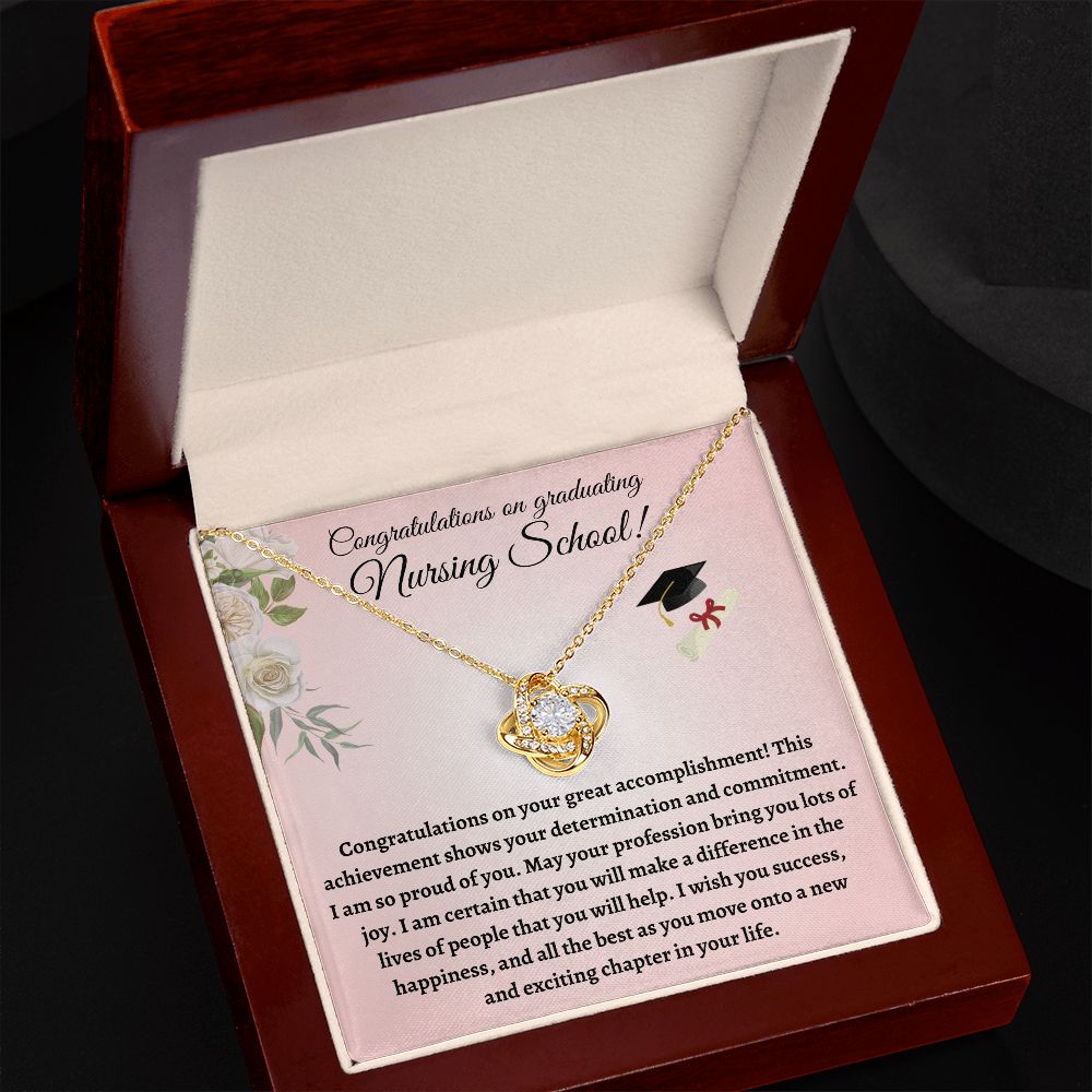 Nurse Graduation Necklace - Surprise your favorite nurse with these nurse gifts for women graduation SNJW23-030308