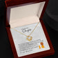 To My Beautiful Daughter Necklace, Daughter Gift from Dad, Father Daughter Gift, Christmas Gift, Unique Daughter Birthday Graduation Gift SNJW110703