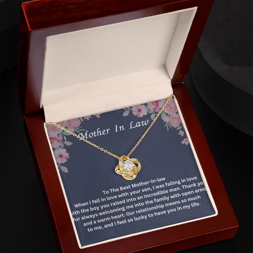 Beautiful Mother-in-Law Necklace from Daughter-in-Law - Perfect Christmas Gift