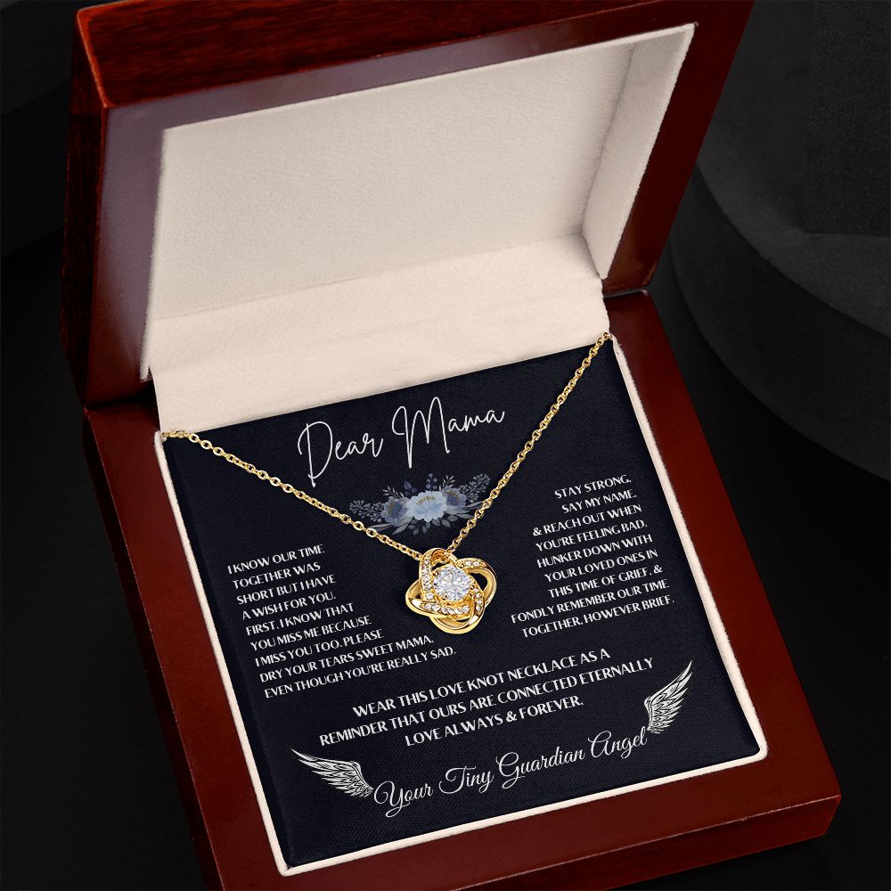 Memorial Necklace - A Tender Gift for a Mother Who Has Suffered a Miscarriage, Remembrance Gift for Mom Pregnancy Loss, Child Loss, Miscarriage SNJW23-230201