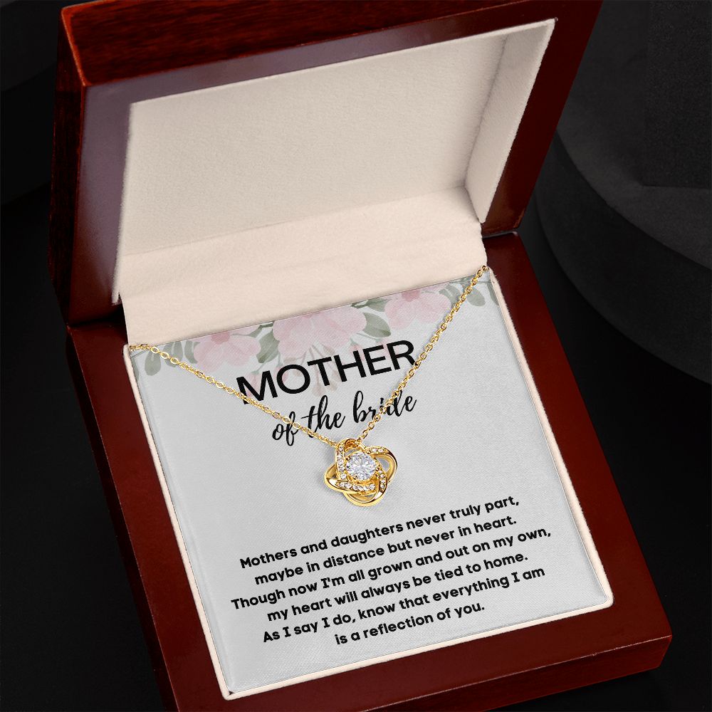 Mother of the Bride Necklace - A Beautiful Way to Express Your Gratitude - A Necklace with a Heartfelt Message Card