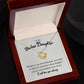 To My Badass Daughter - I Will Love You Always - Love Knot Necklace SNJW071201 B0BPDR98FH