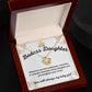 To My Badass Daughter Necklace - "You Will Always Be My Baby" Necklace - A Heartfelt Gift for Your Daughter