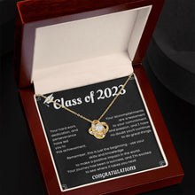 Load image into Gallery viewer, Class of [2023] Graduation Necklace - Personalized College Graduation Gift Idea for Her to Celebrate a Major Milestone
