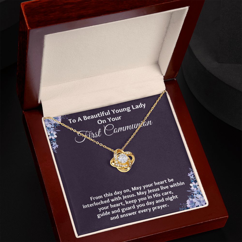 Beautiful First Communion Gifts for Girls Necklace - Meaningful for Your Daughter's Special Day"