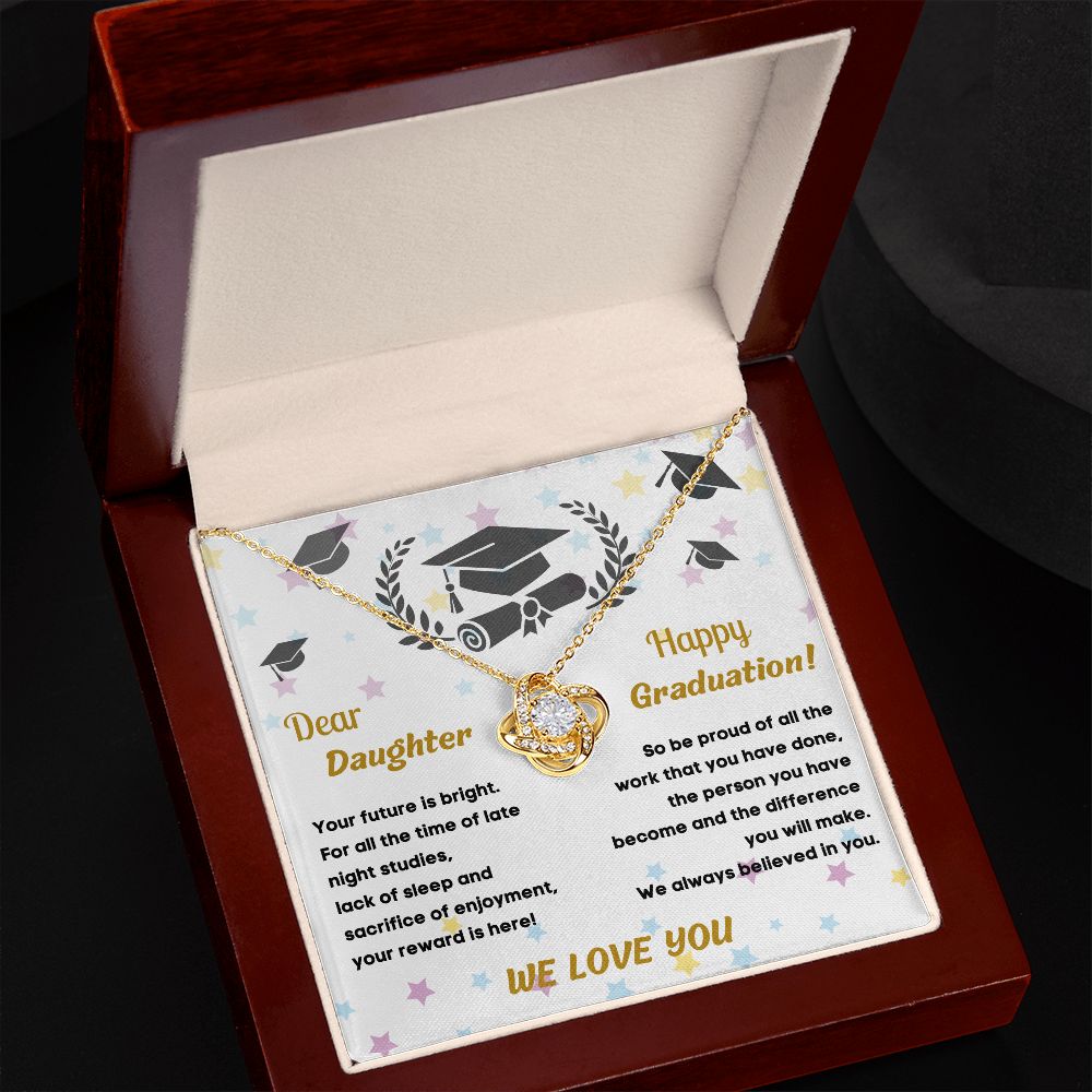 College Graduation Necklace with Custom Name and Year - Unique and Memorable Graduation Gift Idea