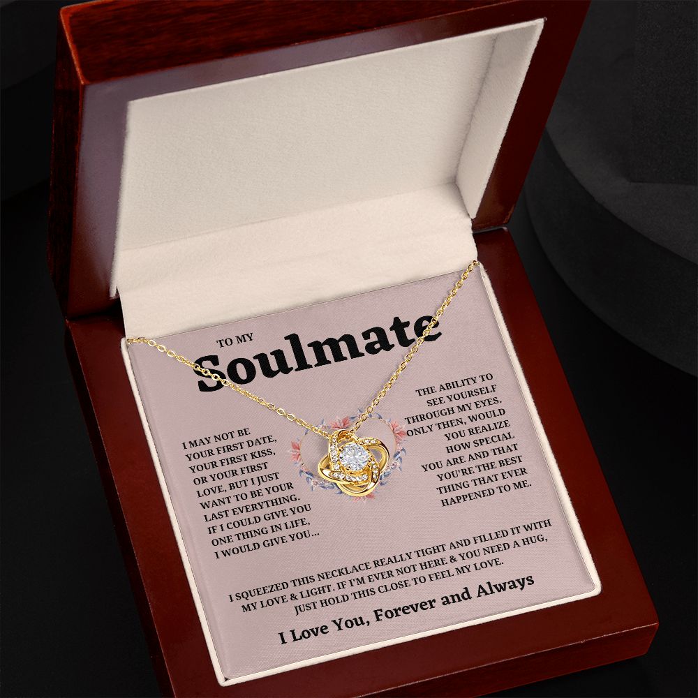Soulmate Jewelry: Celebrate Your Eternal Love with a Beautiful Necklace, Soulmate Gift, Love Necklace Gifts Hers, Gift For Love Of My Life SNJW23-270212