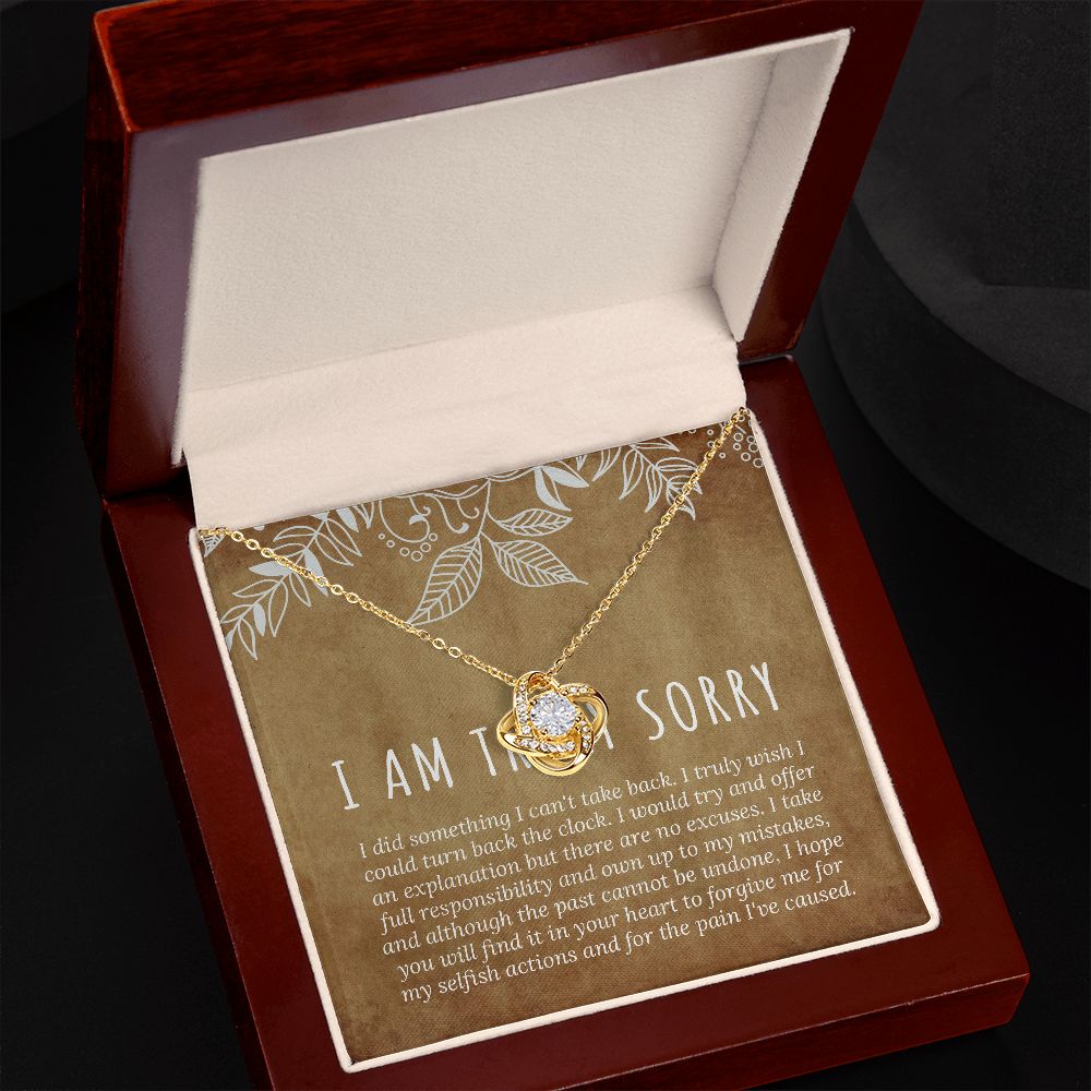 I'm Sorry Gift, Sorry Card, Apology Necklace, Sorry Gift Wife, Sorry Gift Girlfriend B0BLLXGPZZ JWSN110636