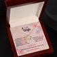 Forever and Always - To My Beautiful Wife with Love Knot Necklace and Romantic Message for Special Occasions 200204