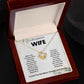 "Celebrate Your Love with a To My Wife Necklace for Your Anniversary"