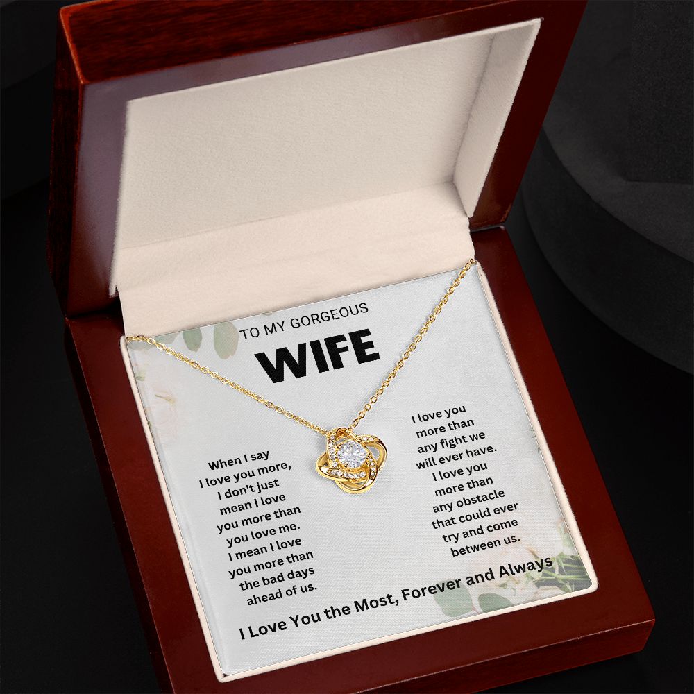"Celebrate Your Love with a To My Wife Necklace for Your Anniversary"