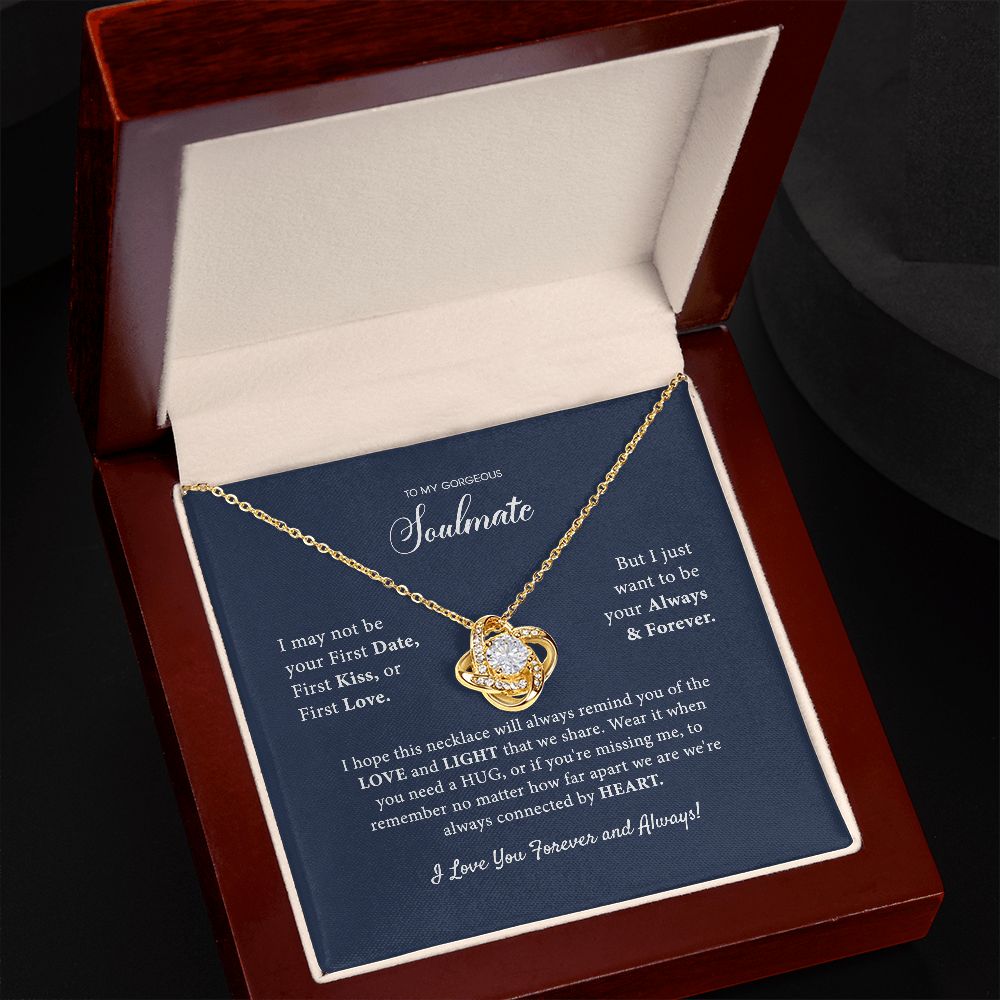 To My Soulmate necklace, Soulmate Gift, Soulmate Jewelry, Soul Mate Necklace, Jewelry Gifts For Her SNJW110913