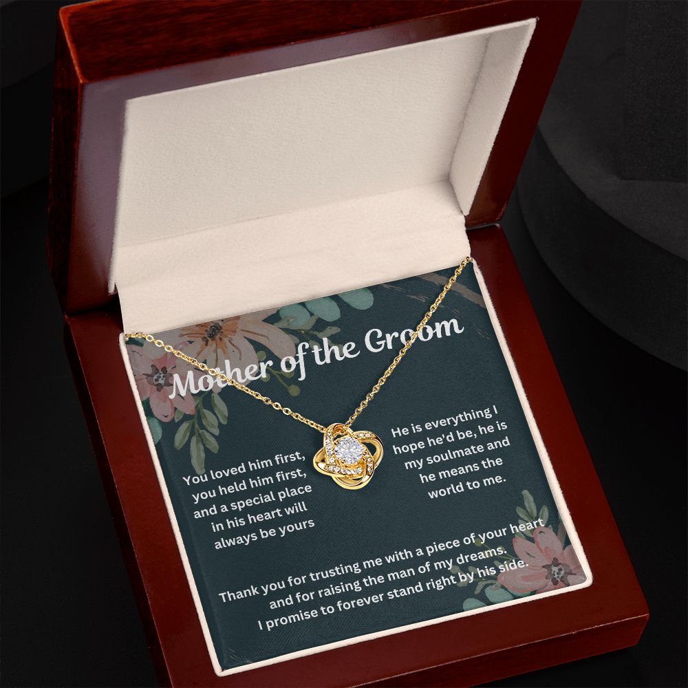 Mother of the Groom Necklace - A Timeless and Elegant Gift for Your Son's Wedding Day - A Timeless Gift for Your Special Day