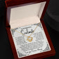 To My Soulmate Necklace, Love Knot Necklace B0BSVBVJ57