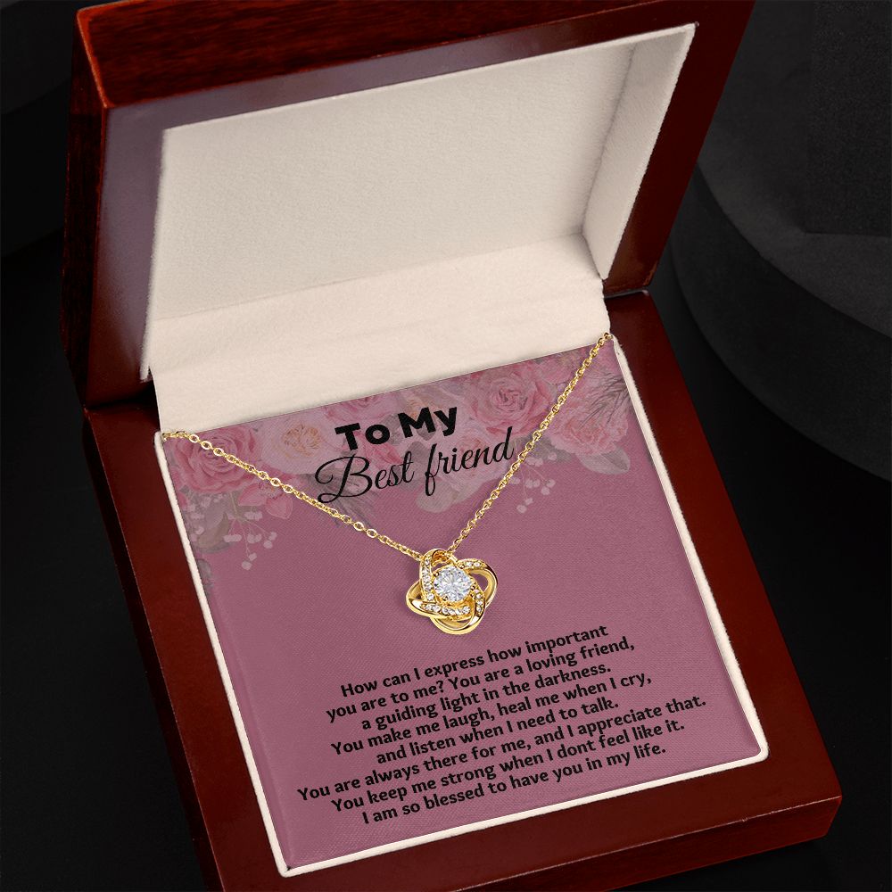 "Express Your Gratitude to Your Besties with Elegant Appreciation Gifts for Friends Necklace"