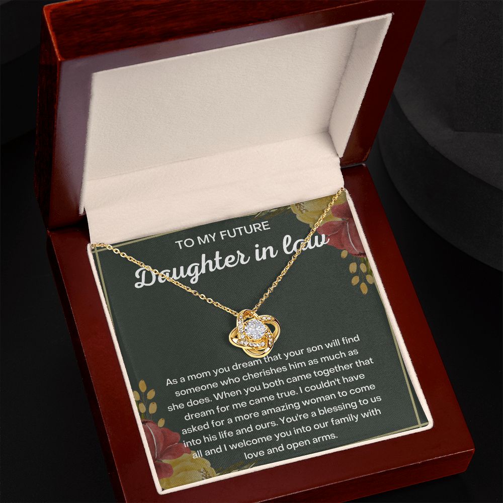 Stunning Daughter-in-Law Necklace - Mother-in-Law Gifts for Daughter-in-Law - Elegant Necklace for Any Occasion