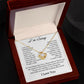 Apology Gift for Her, Love Knot Necklace, I'm Sorry Card, Forgiveness Gift, I'm Sorry Gift For Wife / Girlfriend, Gift To Say I am Sorry JWSN110626 (Custom 1312))