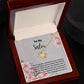 Sisters Necklace with Sentimental Message Card - Thoughtful Gift for Sister - Meaningful Gift for Sisters from Sister