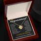 College Graduation Necklace with Custom Name and Year - Unique and Memorable Graduation Gift Idea