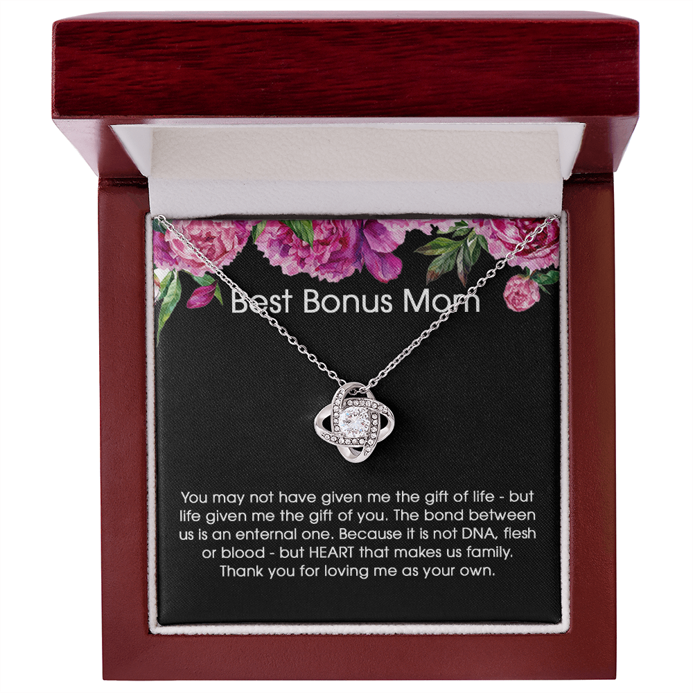 Best Bonus Mom Necklace, Step Mom Gift, Step Mom Necklace, Bonus Mom Birthday Gift