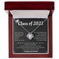 Class of [2023] Graduation Necklace - Personalized College Graduation Gift Idea for Her to Celebrate a Major Milestone