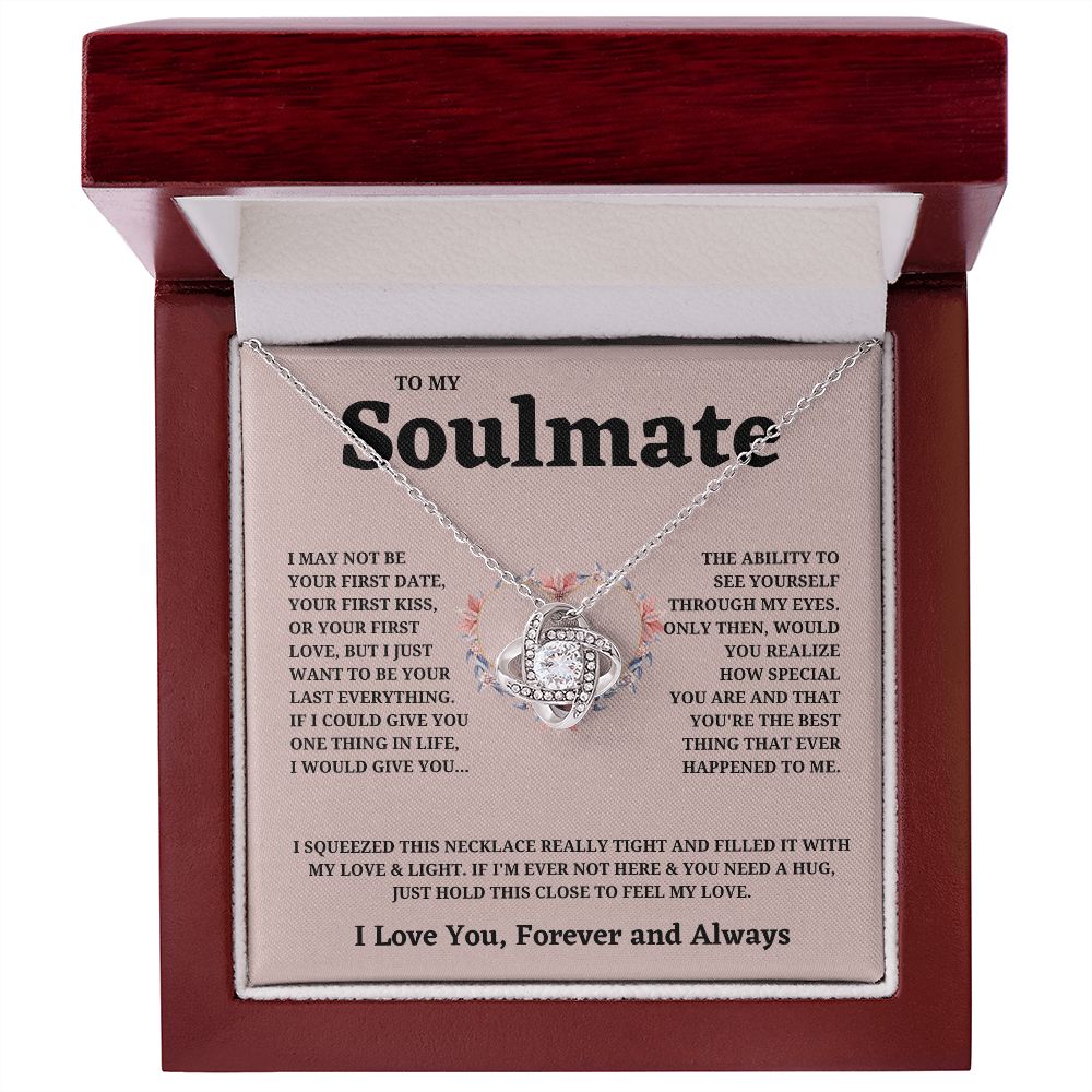 Soulmate Jewelry: Celebrate Your Eternal Love with a Beautiful Necklace, Soulmate Gift, Love Necklace Gifts Hers, Gift For Love Of My Life SNJW23-270212