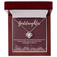 Meaningful Goddaughter Gift from Godmother - Necklace and Message Card to Celebrate Your Bond - Special Message Card and Elegant Necklace Combo to Show Your Love