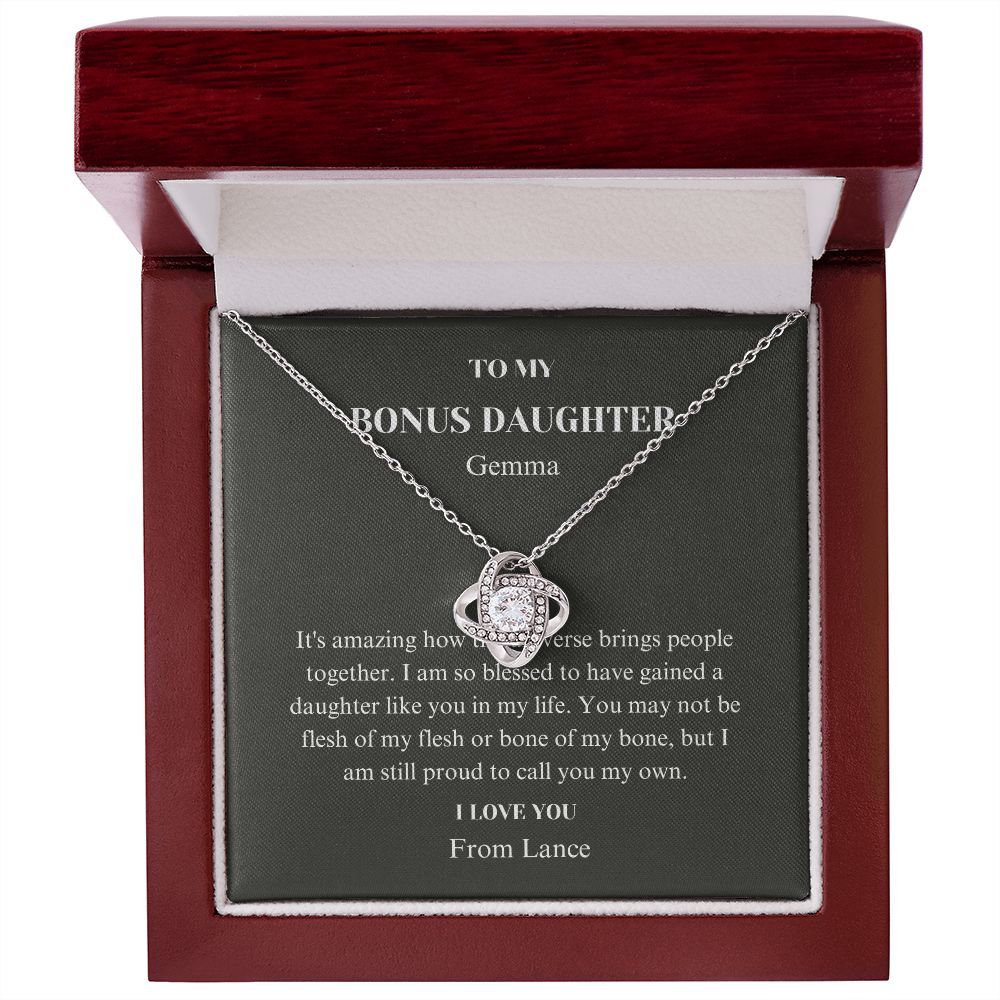 Love Knot, Bonus Daughter Gift from Lance E Lindquist
