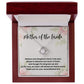 Mother of the Bride Necklace - A Beautiful Way to Express Your Gratitude - A Necklace with a Heartfelt Message Card