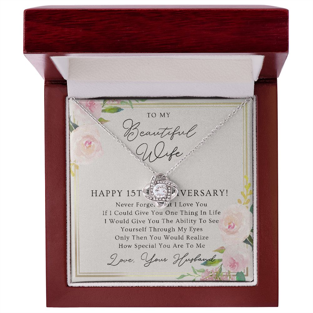 15 Year Wedding Anniversary Jewelry For Wife B09HR69FKS