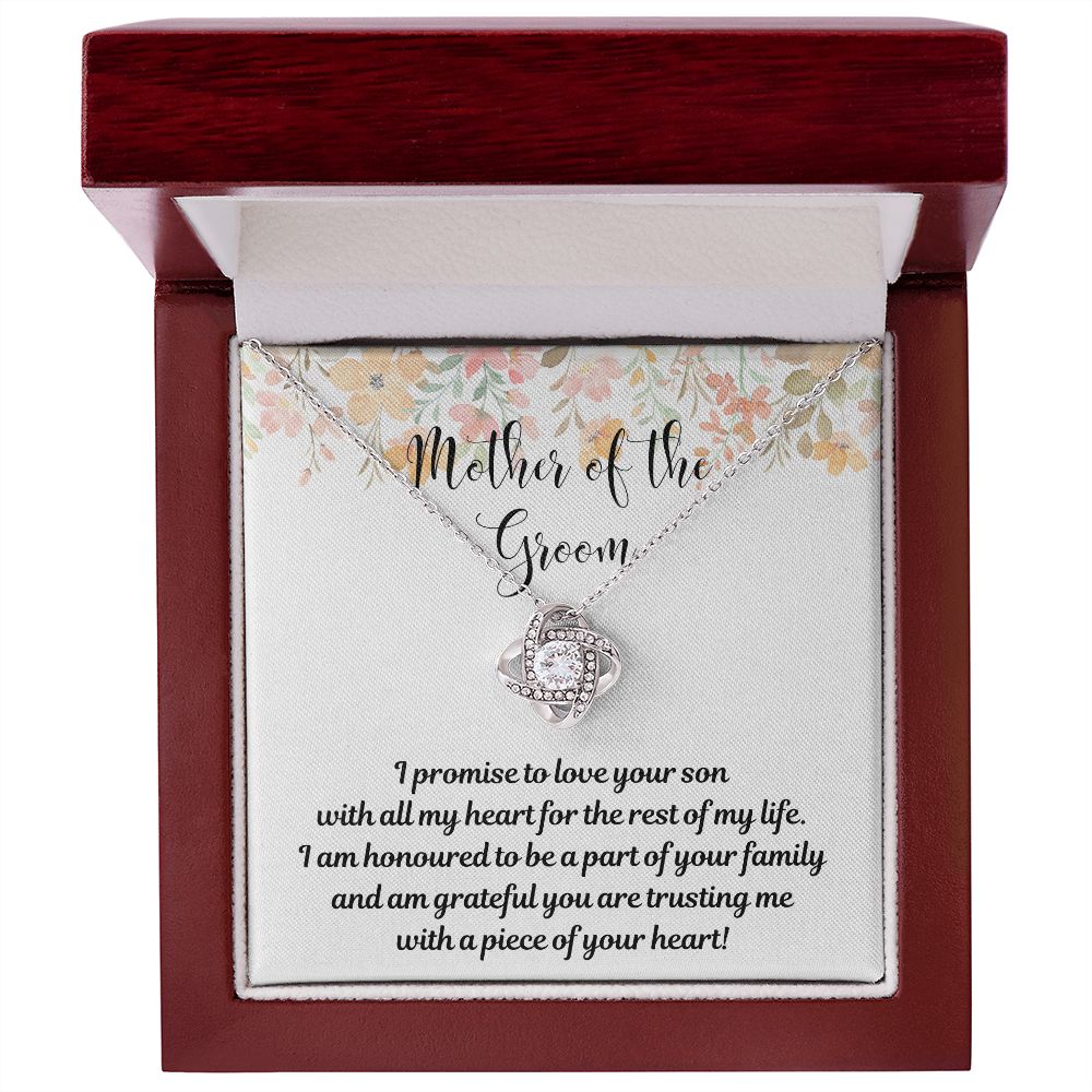 A Beautiful and Unique Gift for the Mother of the Groom - Adjustable Necklace - A Beautiful Necklace to Wear and Cherish