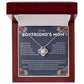 To My Boyfriend's Mom Necklace - Perfect Gift for Mother's Day or Any Occasion - Boyfriend Mom Gifts