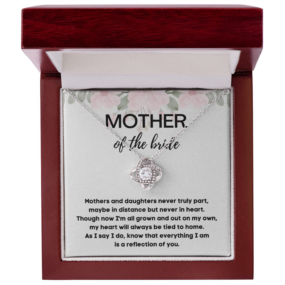 Mother of the Bride Necklace - A Beautiful Way to Express Your Gratitude - A Necklace with a Heartfelt Message Card