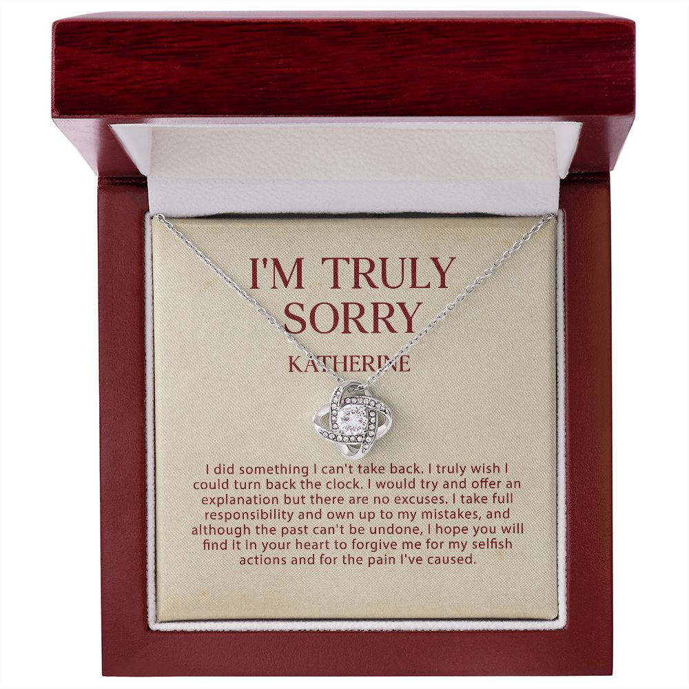 I'm Sorry Gift to Katherine