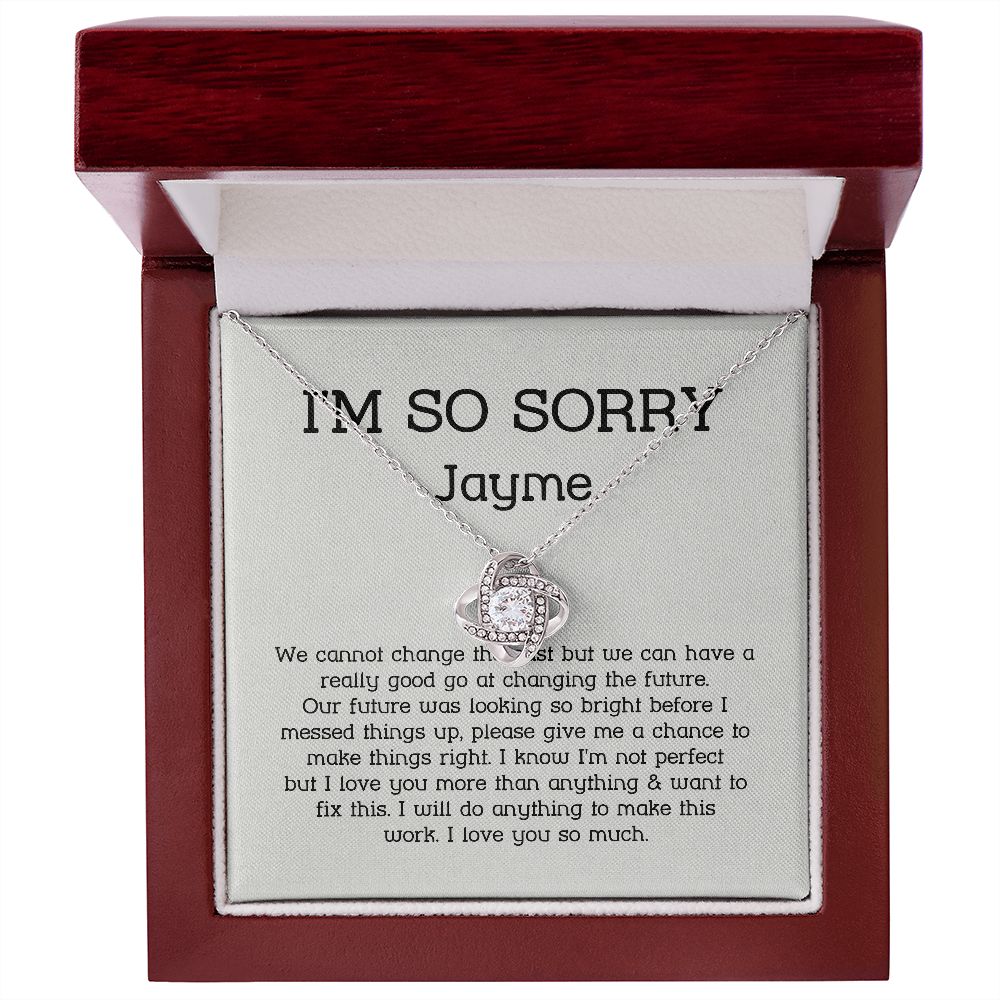 Apology Necklace For Her Fr Austin
