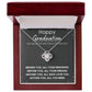 Personalized Graduation Necklace for Her - Custom Engraved Pendant to Celebrate Her Accomplishments