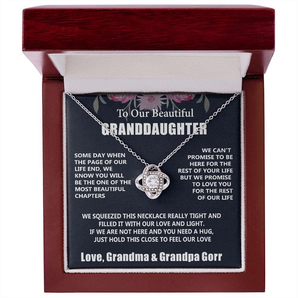 To My Granddaughter Necklace Jeanette Gorr