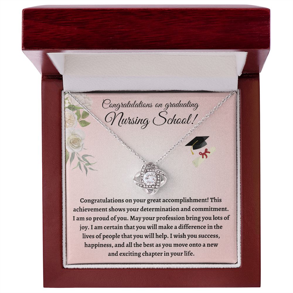 Nurse Graduation Necklace - Surprise your favorite nurse with these nurse gifts for women graduation SNJW23-030308